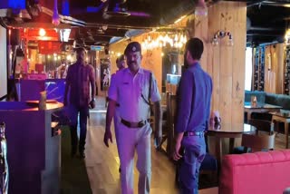 Police examining Extreme Bar in Jharkhand's Ranchi where a DJ was shot dead during the early hours of Monday May 27, 2024