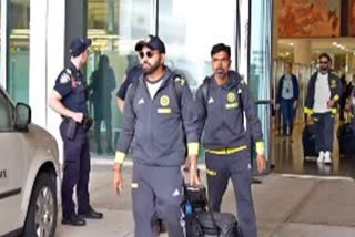 Team India reach New York