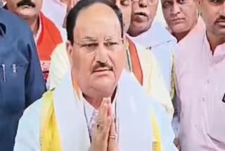 Nadda visited Baba Vishwanath