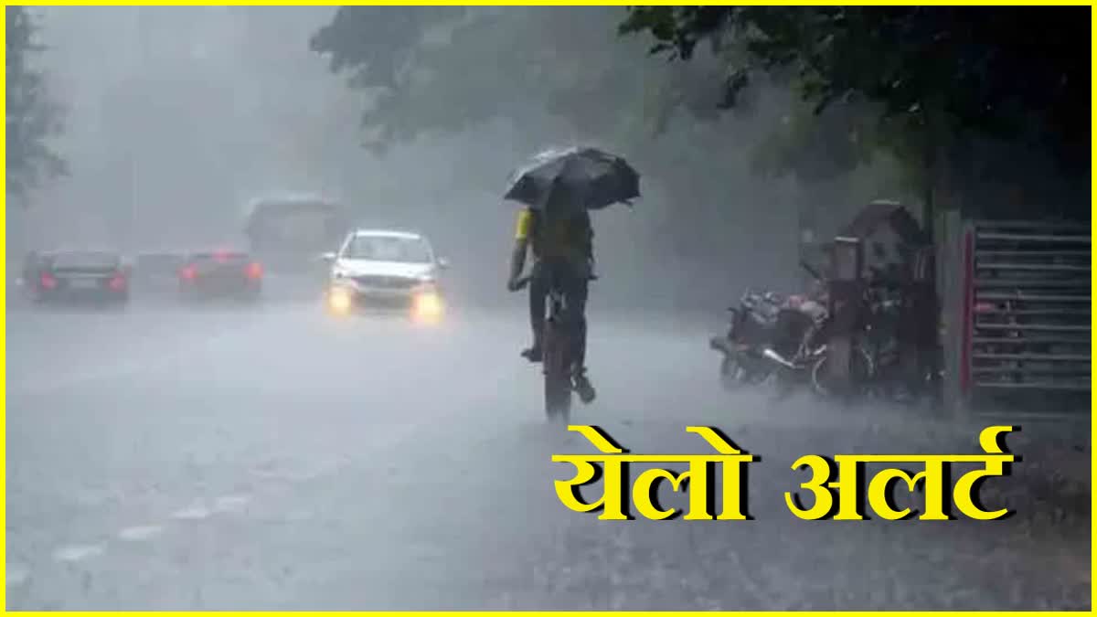 Yellow alert issued for heavy rains in Haryana