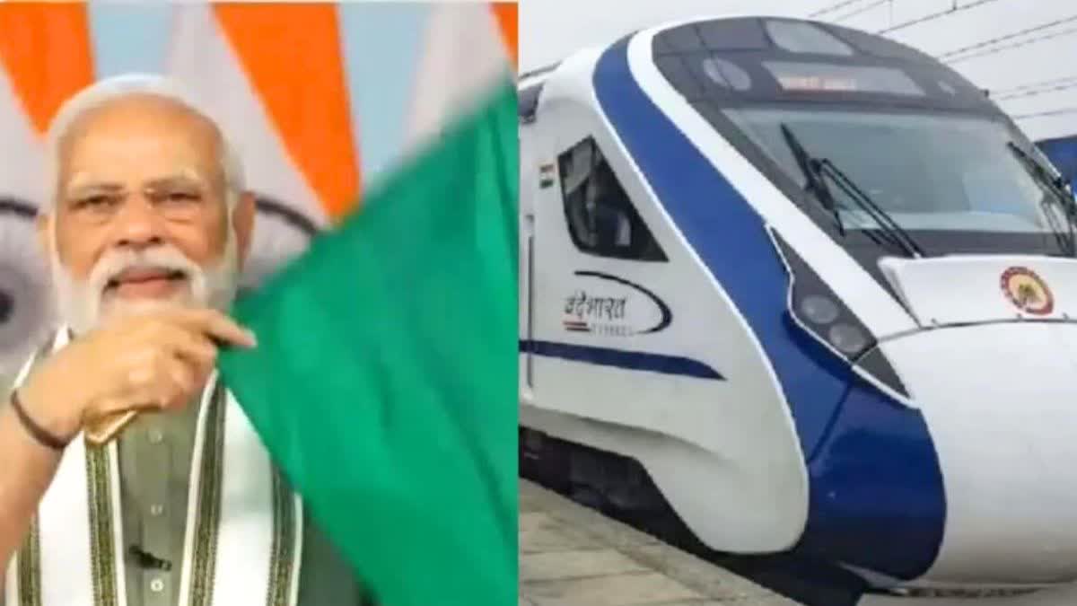 PM Modi Flagged Off Vande Bharat