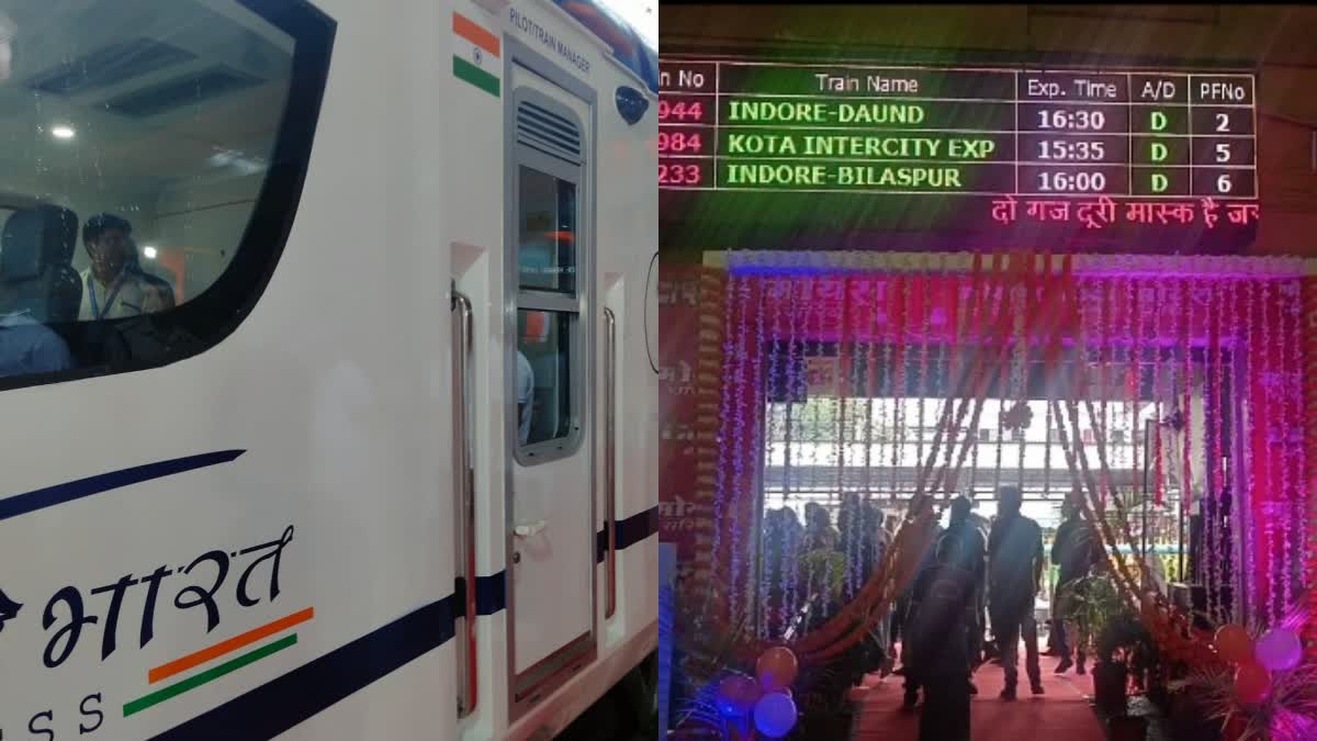 vande bharat express reach indore