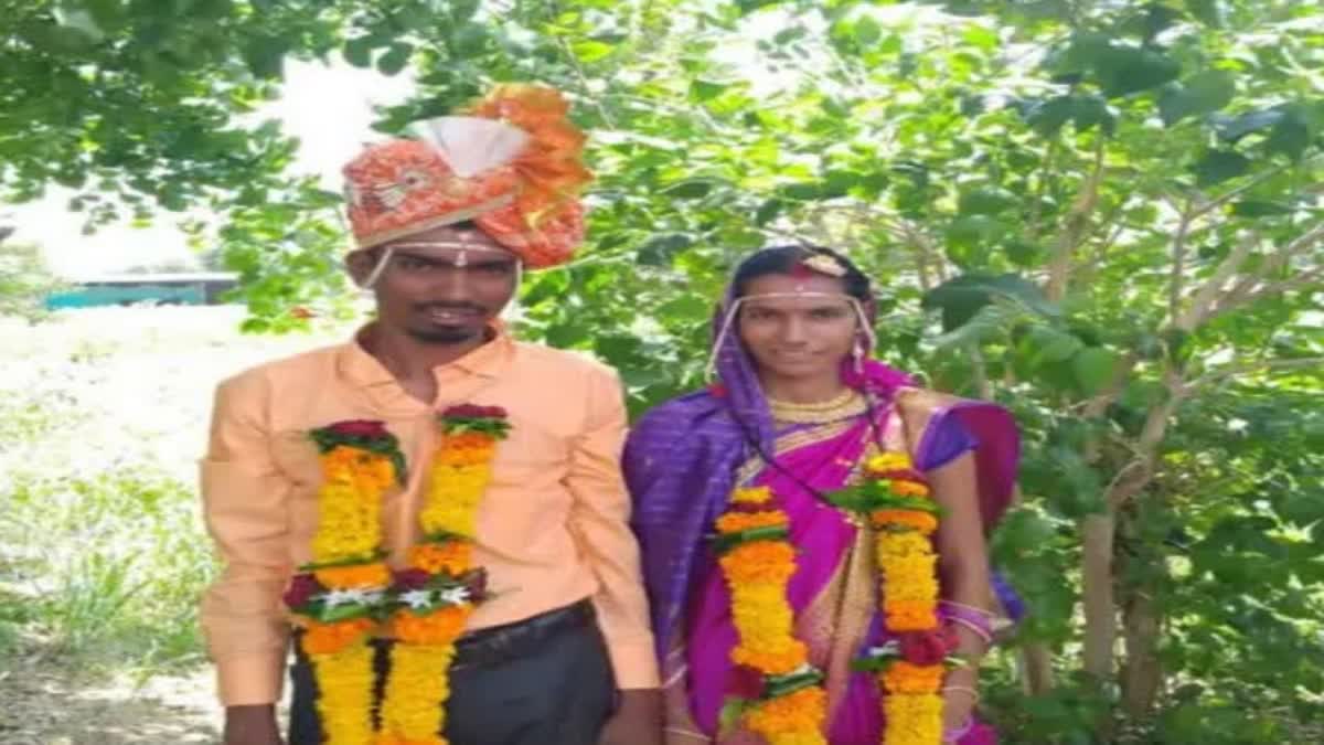 Bride stabbed to death during Haldi ceremony  news updates in Gujarat  latest news in Gujarat  live news in Gujarat  ജാതി വ്യത്യാസം  ജാതി വ്യത്യാസത്തെ ചൊല്ലി തര്‍ക്കം  വധുവിനെ കുത്തിക്കൊലപ്പെടുത്തി ബന്ധു  പ്രതി കസ്റ്റഡിയില്‍  ബന്ധുവിന്‍റെ കുത്തേറ്റ് വധു മരിച്ചു  ഹല്‍ദി  ഹല്‍ദി ചടങ്ങിനിടെ കൊലപാതകം