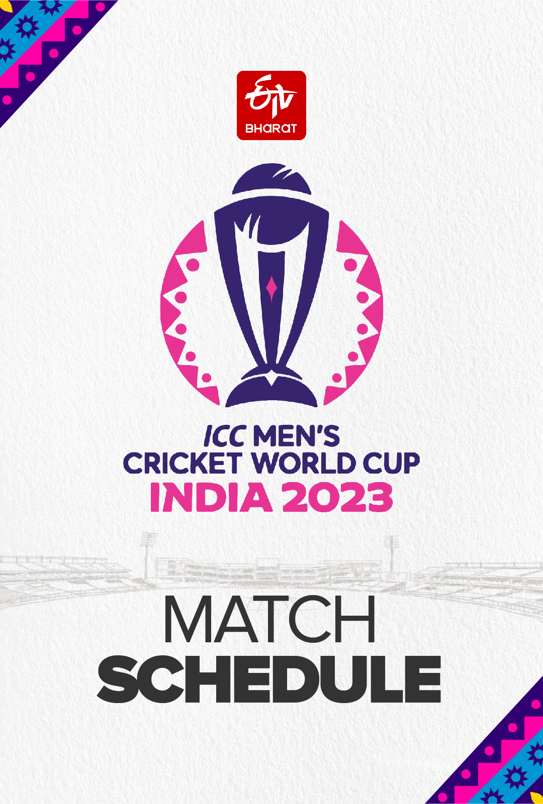 ICC World Cup schedule