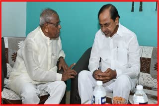 KCR in Solapur