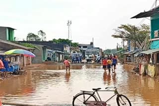 flood like situation in khordha