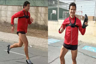 GUINNESS WORLD RECORD SHARE VIDEO ATHLETE CHRISTIAN ROBERTO LOPEZ RUNS 100 METERS IN 12 DOT 82 SECONDS WEARING HIGH HEELS AT SPAIN