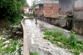 Drainage system failed in Korba