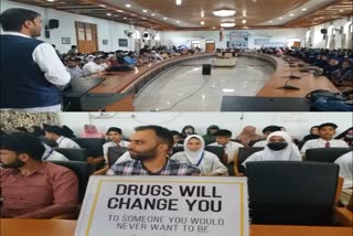 نشہ مخالف عالمی دن کے موقع پر نوجوانوں کو منشیات سے دور رہنے کی تلقین