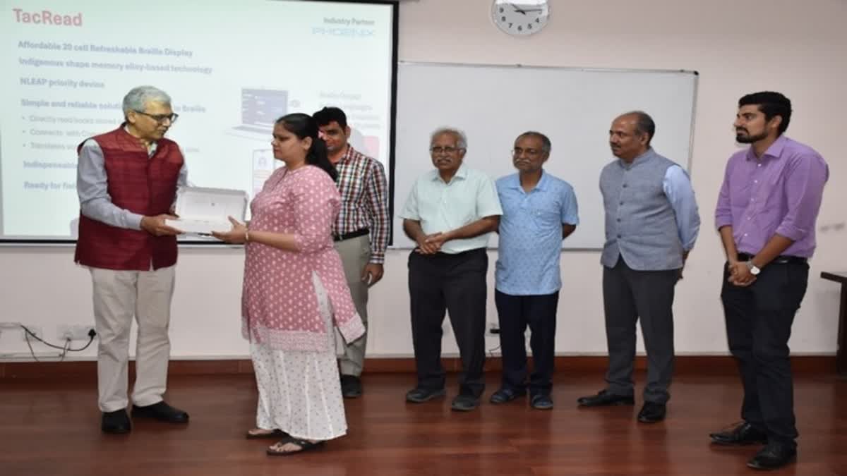 IIT DELHI  NCAHT LAUNCHES ASSISTIVE PRODUCTS  PRODUCTS FOR VISUALLY CHALLENGED  ICMR