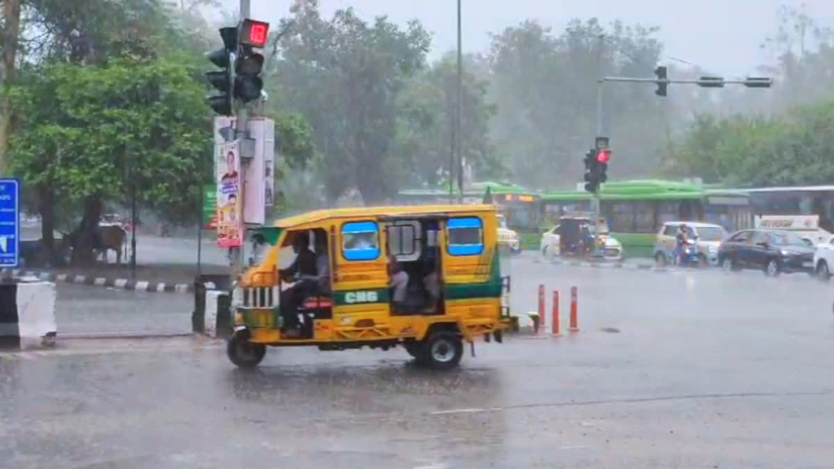 Rain In Delhi Brings Respite From Heat