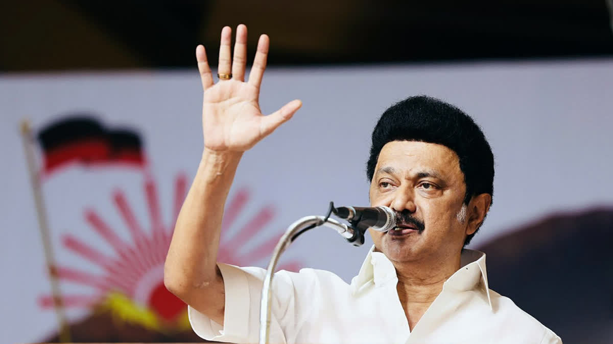 Tamil Nadu CM Chief Minister M K Stalin