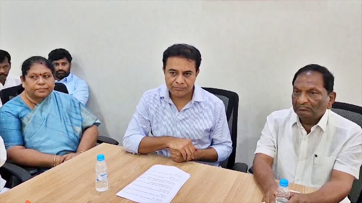 KTR Fires on Congress and BJP Reason for Singareni Privatization