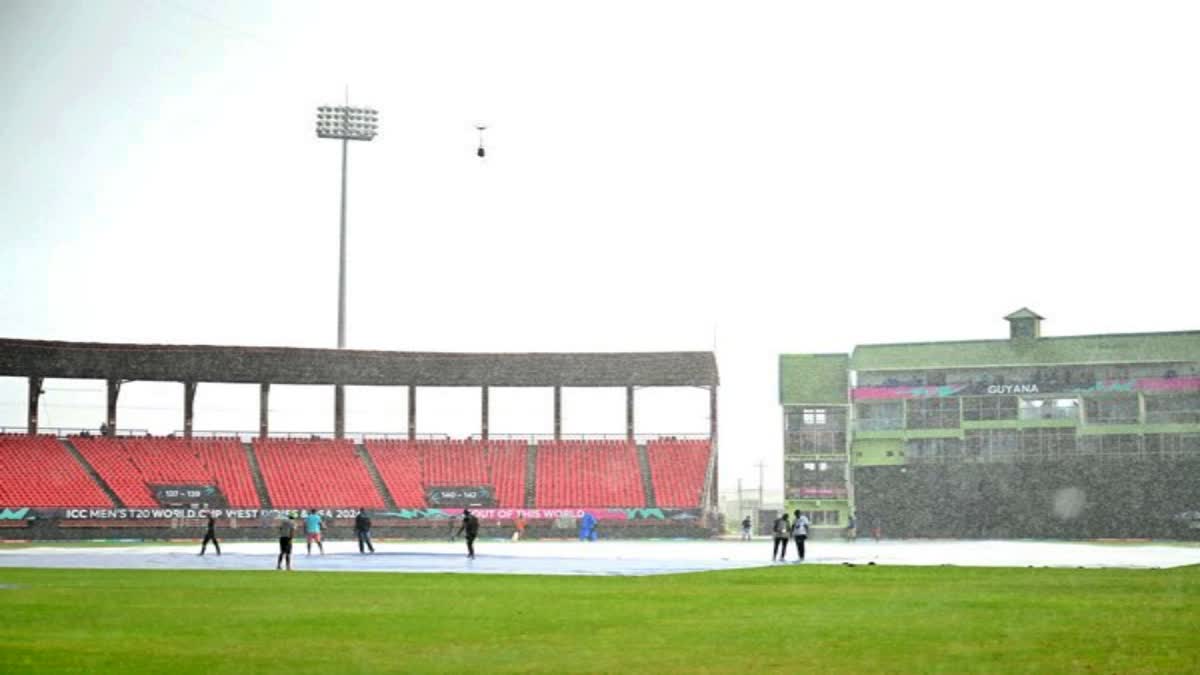 India-England semi-final interrupted by rain