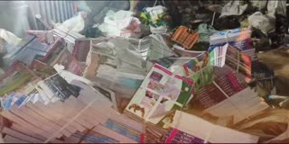 Govt Textbooks In Scrap Shop
