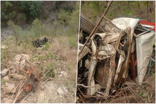 Pickup falls into 200 feet deep ditch, one person killed, another referred to IGMC