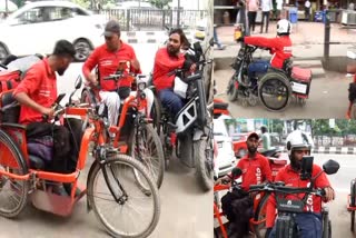 Specially Abled Food Delivery Agents in Guwahati