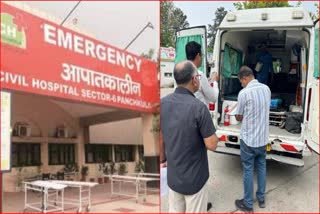 Raid in Panchkula Civil Hospital