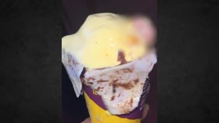 Mumbai Human Finger Inside an Ice Cream