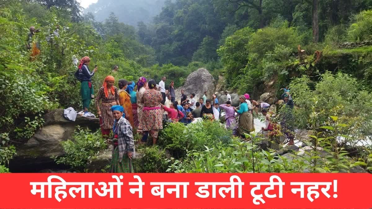 Uttarkashi canal damaged