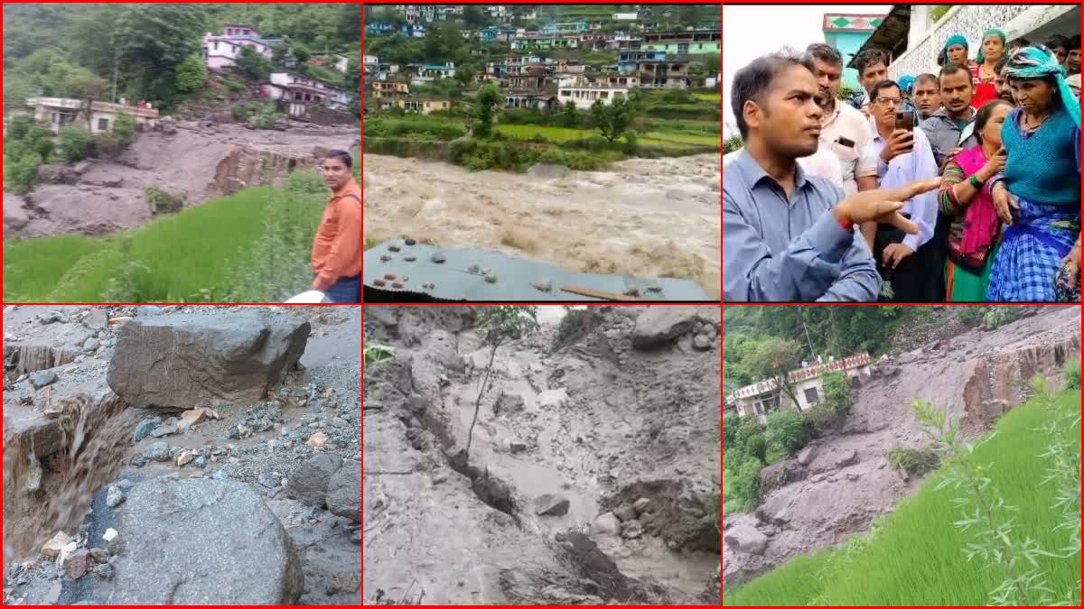 Flood in Tehri