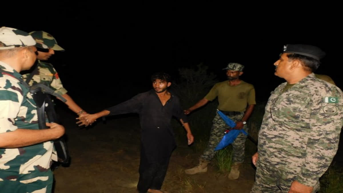 BSF apprehends Pakistani national near Punjab along International Border; handed over to Pak rangers