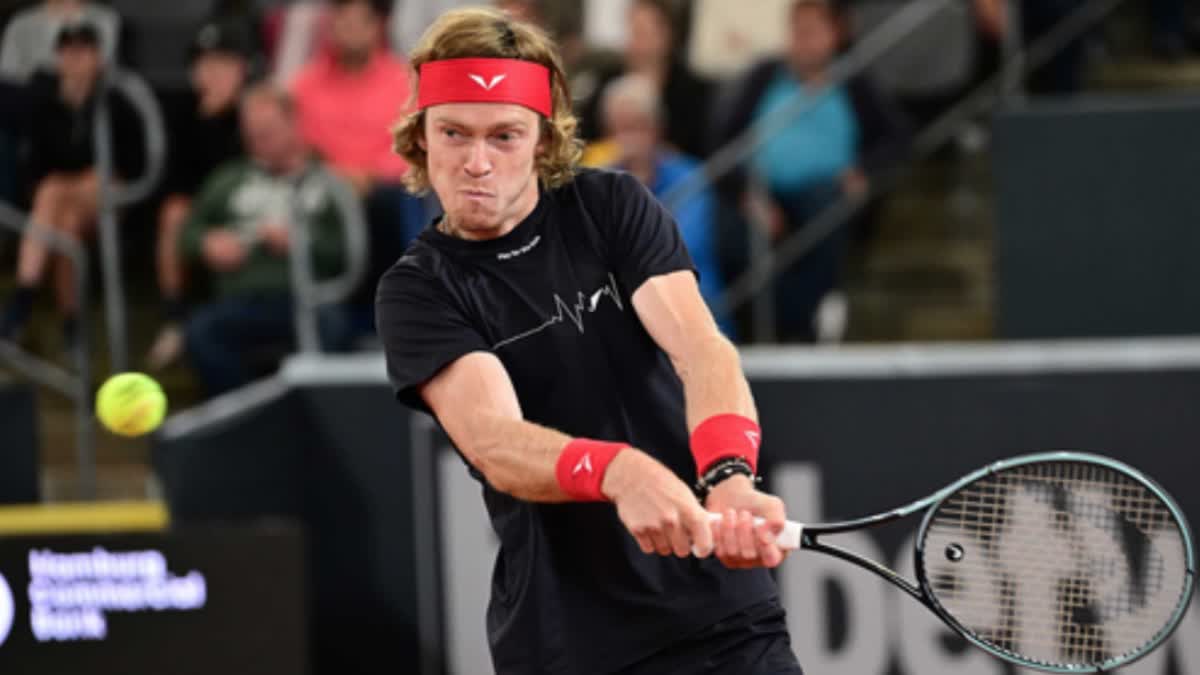 Russian Tennis Player Andrey Rublev