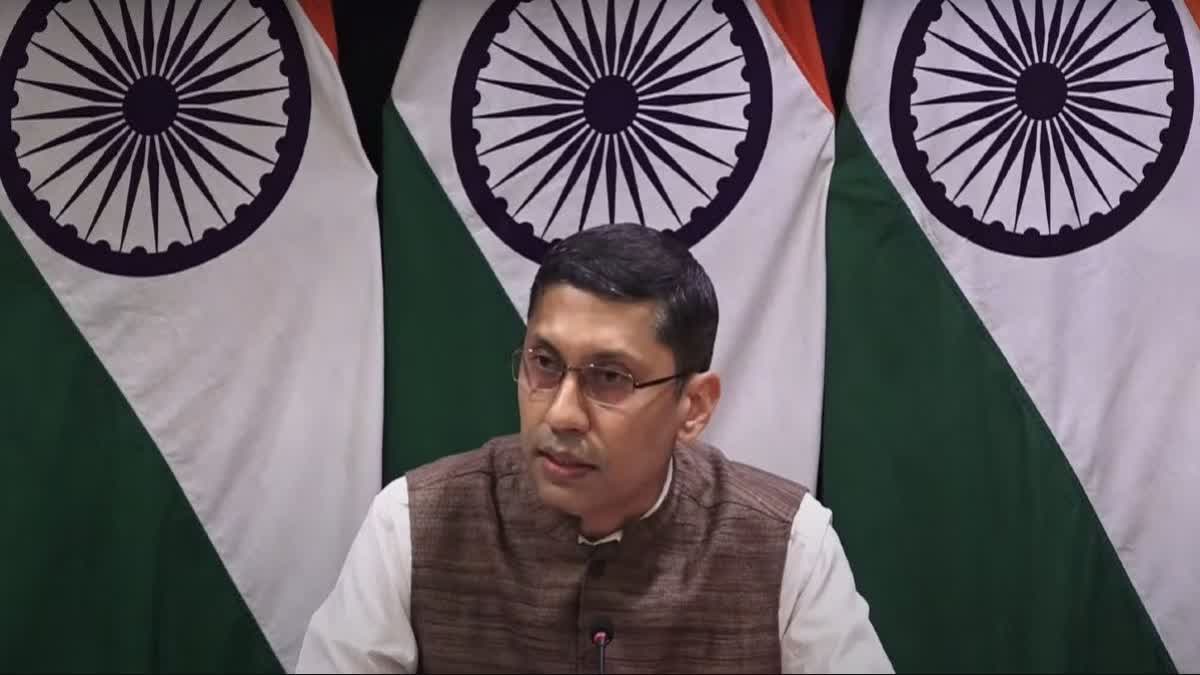 Ministry of External Affairs Spokesperson Arindam Bagchi