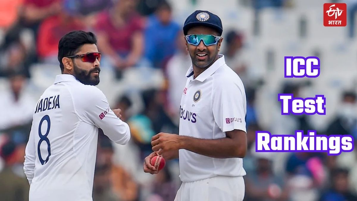 ICC Test Rankings Jadeja and Ashwin