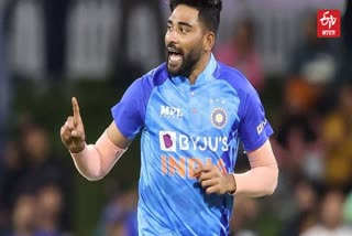 mohammed siraj returned to India take Rest in ODI series