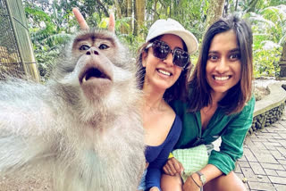 Samantha Ruth Prabhu poses with monkey in latest pictures from her Bali trip