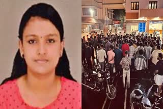 College student met a tragic end  hit by a speeding bike  Biker charged for culpable homicide  ವಿದ್ಯಾರ್ಥಿನಿಯರಿಗೆ ಬೈಕ್​ ಡಿಕ್ಕಿ  ವಿದ್ಯಾರ್ಥಿನಿಗಳ ಪೈಕಿ ವಿದ್ಯಾರ್ಥಿನಿಯೊಬ್ಬಳು ಮೃತ  ಎನನೆಲ್ಲೂರು ನಿವಾಸಿ ಅನ್ಸನ್ ರಾಯ್  ವಳಕಂ ಕುನ್ನೈಕ್ಕಲ್ ಮೂಲದ ಆರ್ ನಮಿತಾ