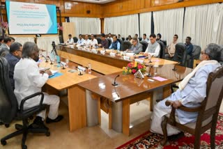 Siddaramaiah held a high level meeting
