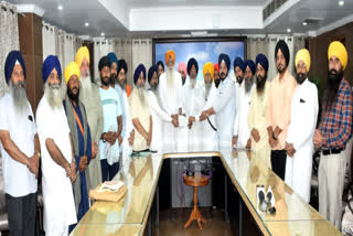 The Sangat of Rajasthan sent a service to the Shiromani Committee for the flood victims in Amritsar
