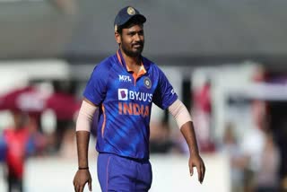 സഞ്ജു സാംസണ്‍  Sanju Samson  Ind vs Wi  India vs West Indies  ഇന്ത്യ vs വെസ്റ്റ്‌ ഇൻഡീസ്  Sanju  Sanju Samson Dropped from first odi  സഞ്ജു സാംസണ്‍ പുറത്ത്  ഇഷാൻ കിഷൻ  സൂര്യകുമാർ യാദവ്  Ishan Kishan  Suryakumar Yadav