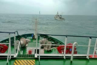 a-vessel-in-danger-after-engine-failure-is-rescued-by-coast-guard