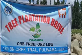 crpf-organized-plantation-drive-on-raising-day-at-tral