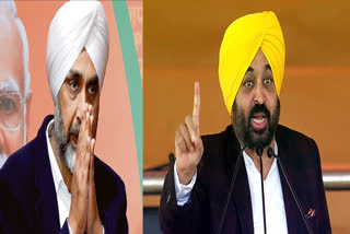 Chief Minister Bhagwant Mann gave a befitting reply to Manpreet Badal