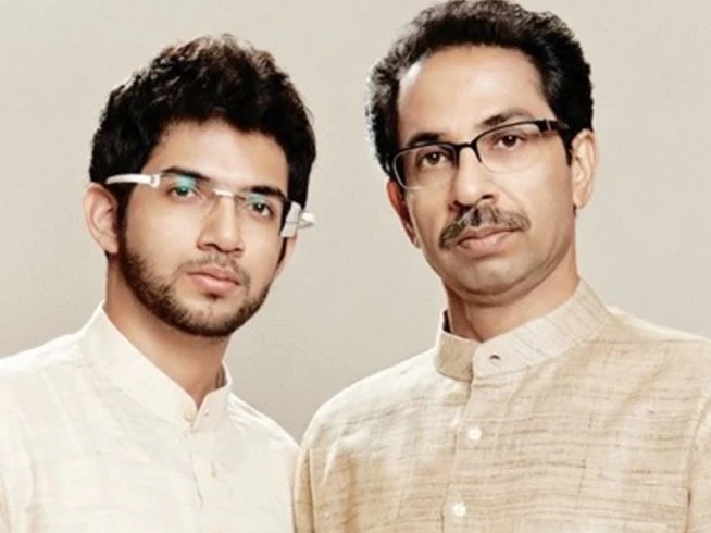 Aditya and Uddhav Thackeray