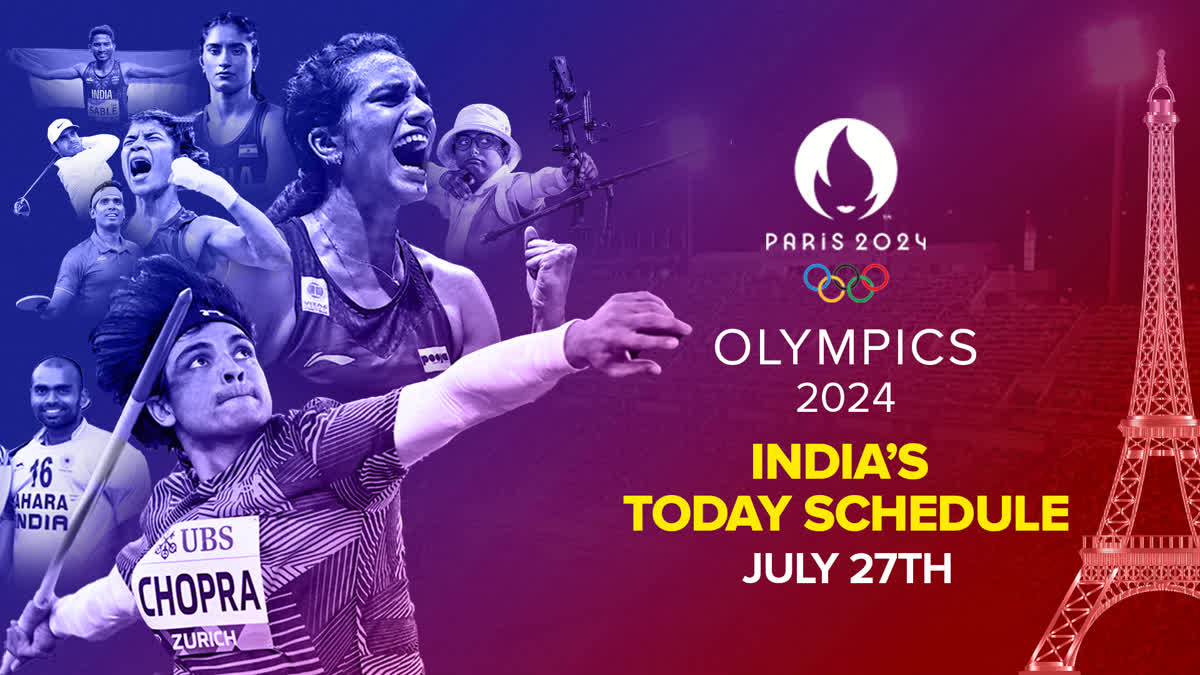 Paris Olympics 2024 today full schedule