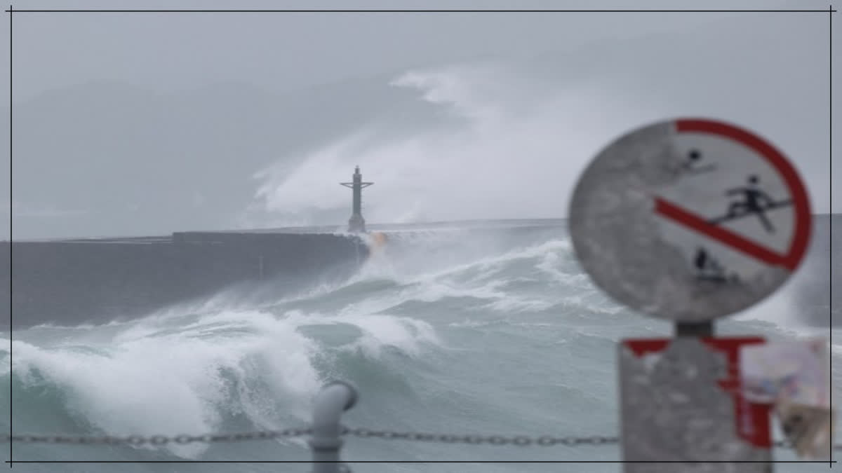 Typhoon Gaemi Hits Taiwan