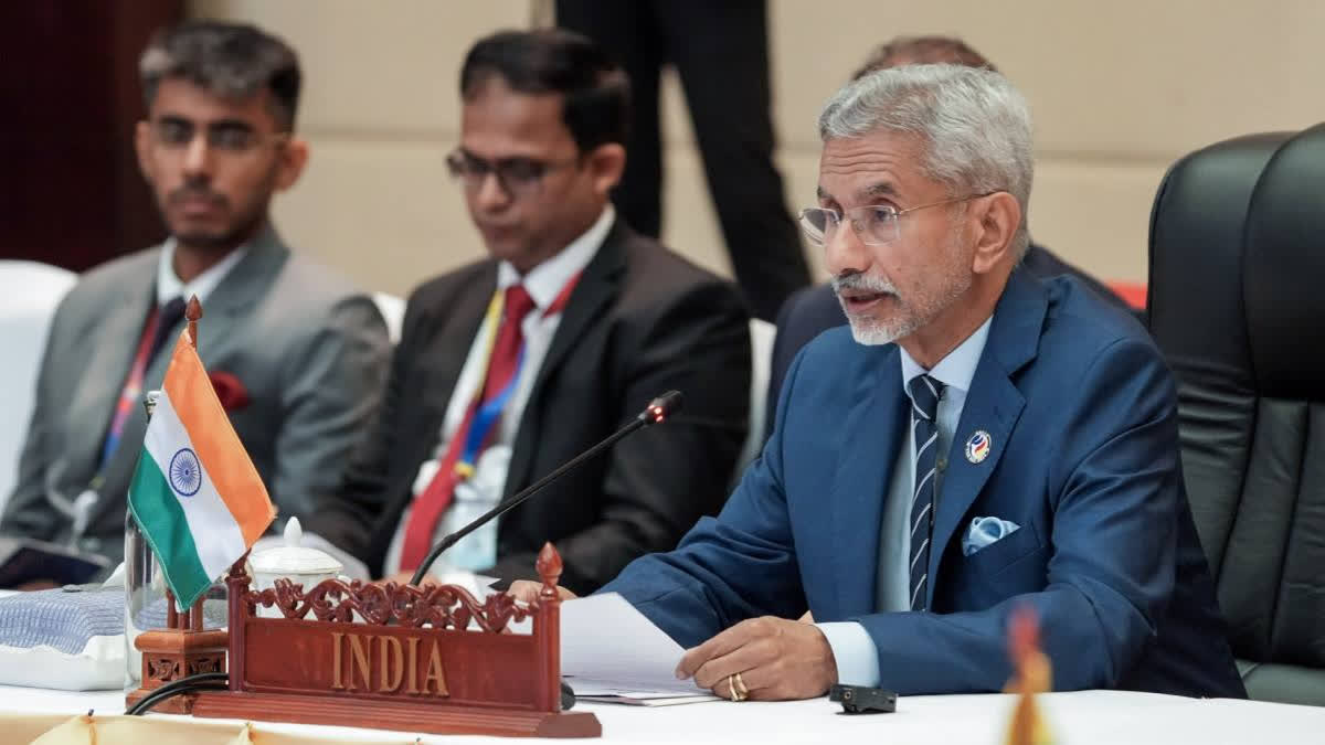 During his visit to Vientiane for ASEAN meetings, EAM S Jaishankar addressed concerns with Laos PM  Sonexay Siphandone about the trafficking of Indian nationals through cyber scam operations. The discussion also covered development partnerships in areas such as defence, energy, and heritage conservation.