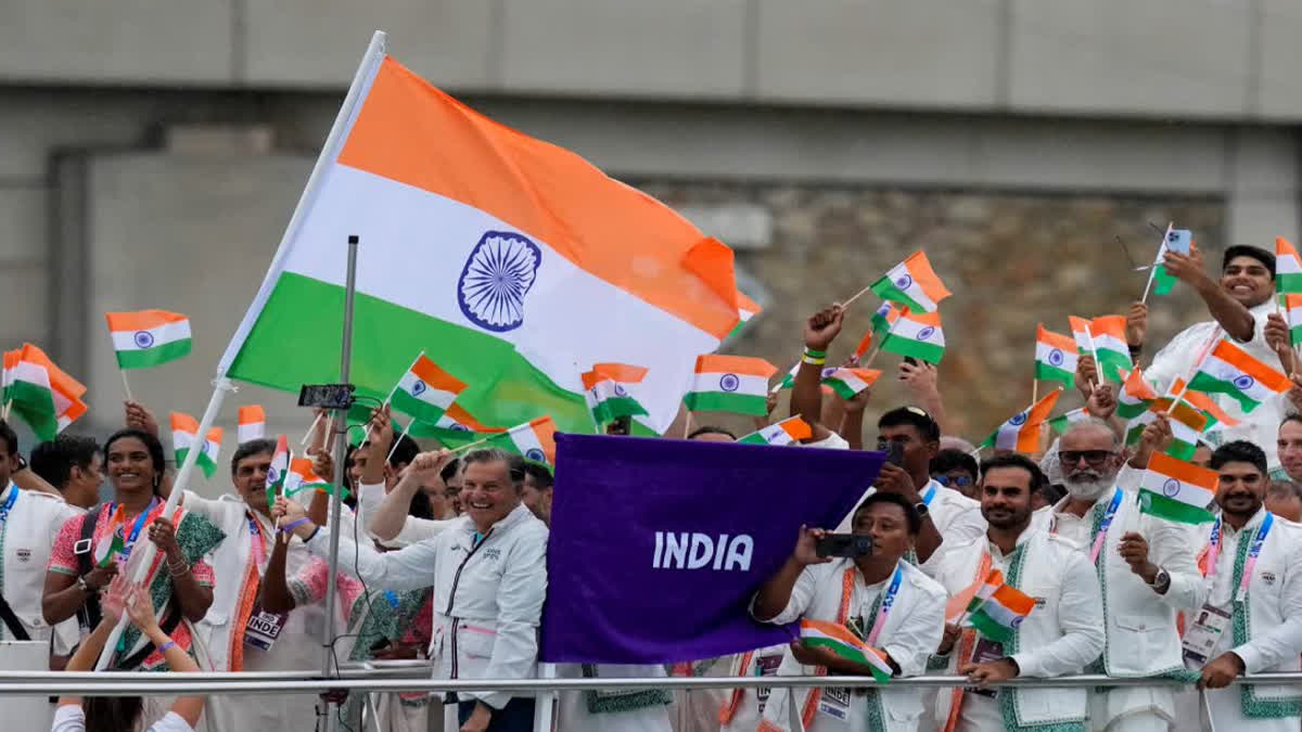 honor for India at the Paris ceremony