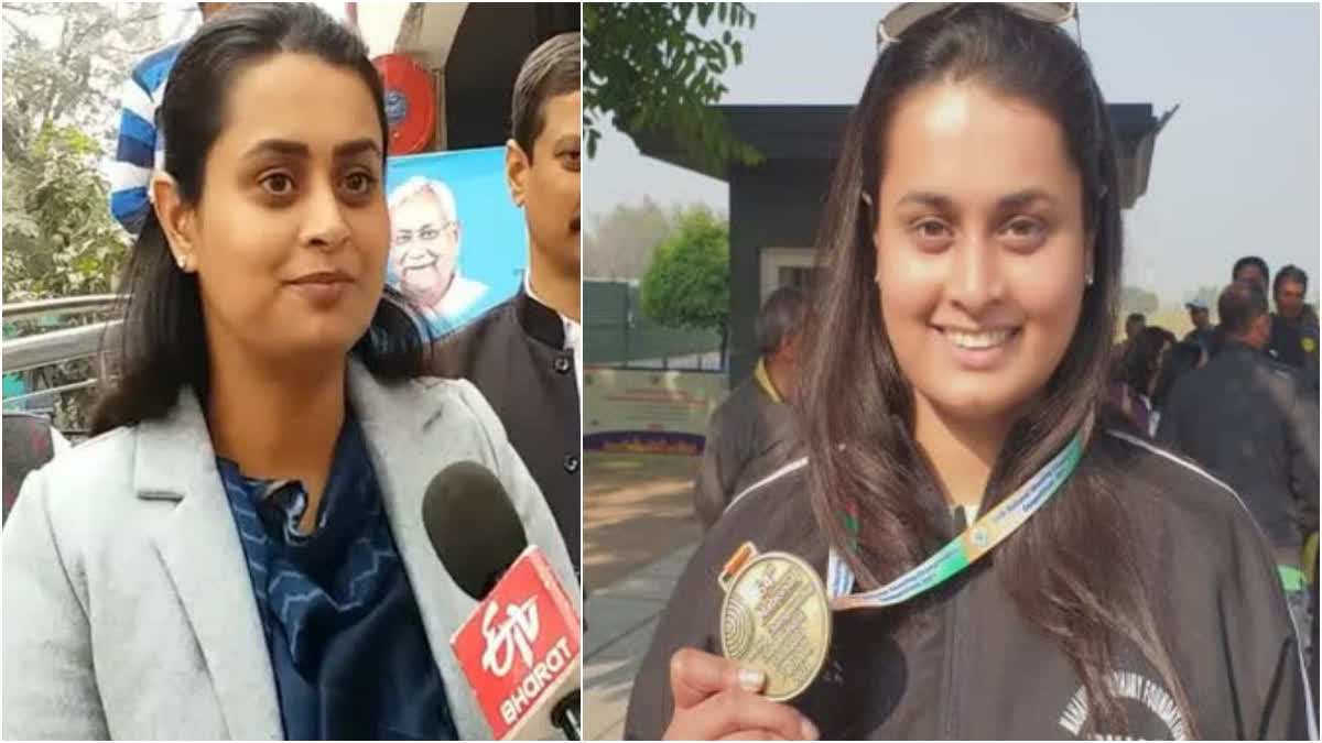 PARIS OLYMPICS 2024  MLA IS ONE OF 117 ATHLETES  JAMUI MLA SHREYASI SINGH  OLYMPICS 2024