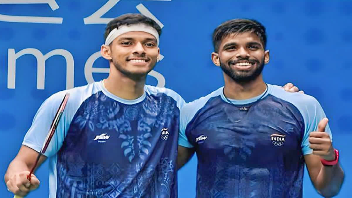 Paris Olympics 2024 SatwikChirag Pair Starts Campaign On Positive