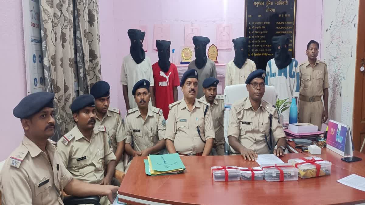 five-robbers-arrested-for-looting-a-cattle-dealer-in-khunti