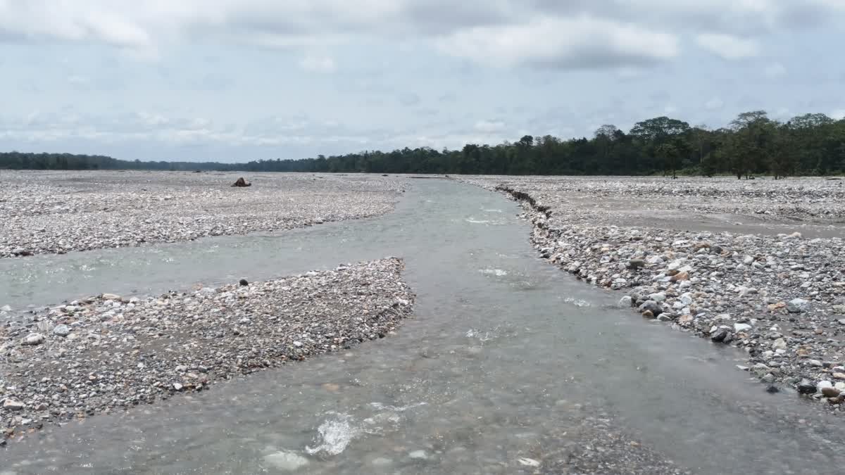 Flood in Indo Bhutan Border