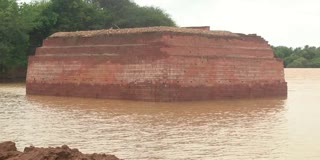 Brick kilns worth crores of rupees flooded