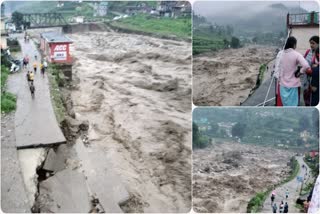 heavy rain in Ghansali Tehri Garhwal