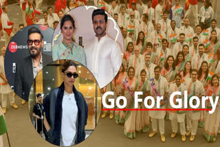 As the 2024 Summer Olympics kicked off in Paris, Indian film stars including Deepika Padukone, Ajay Devgn, Ram Charan, and Suniel Shetty share their support on social media. They celebrate the athletes' participation and encouraged them to excel in the global event, running from July 26 to August 11.